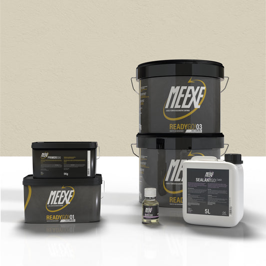 Kit microcemento 20m2 meexe ready go! Porcelain Mate