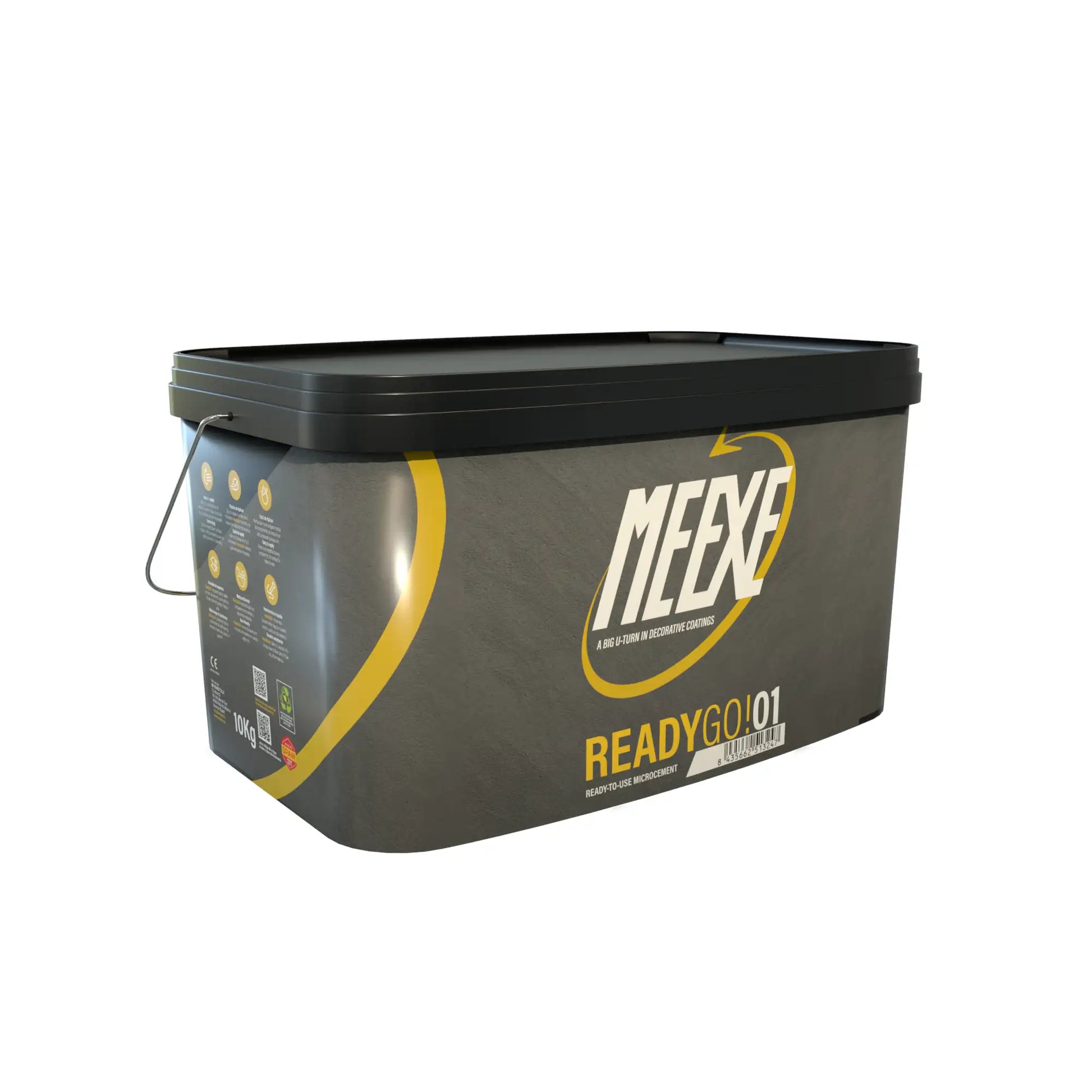 Kit microcemento 20m2 Meexe Ready Go! Mojave mate