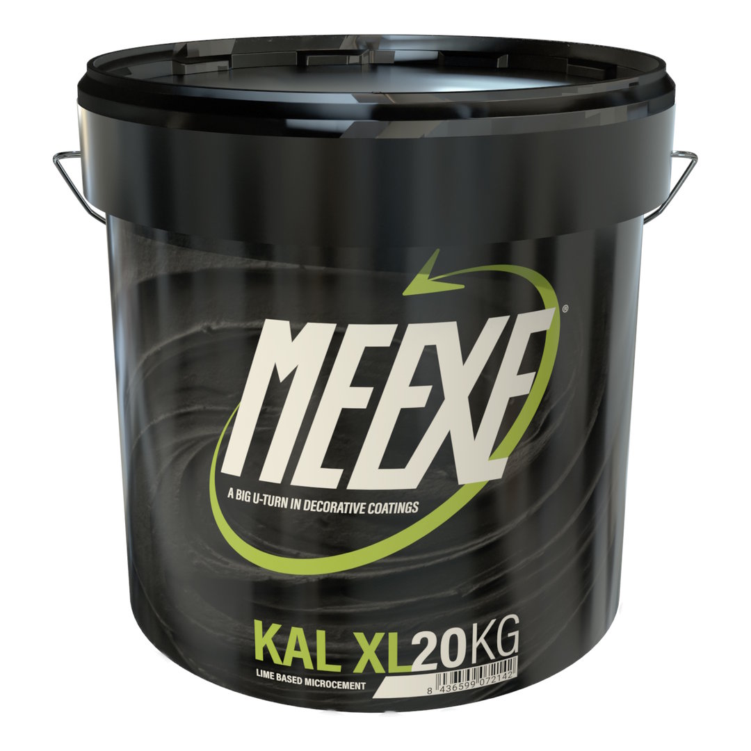 Meexe Kal XL 20kg - Microcemento Bicomponente para Suelos y Paredes